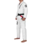 Side view of a Roger Gracie competition cut Gi