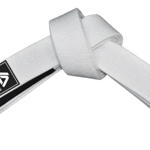 image of a Roger Gracie white belt