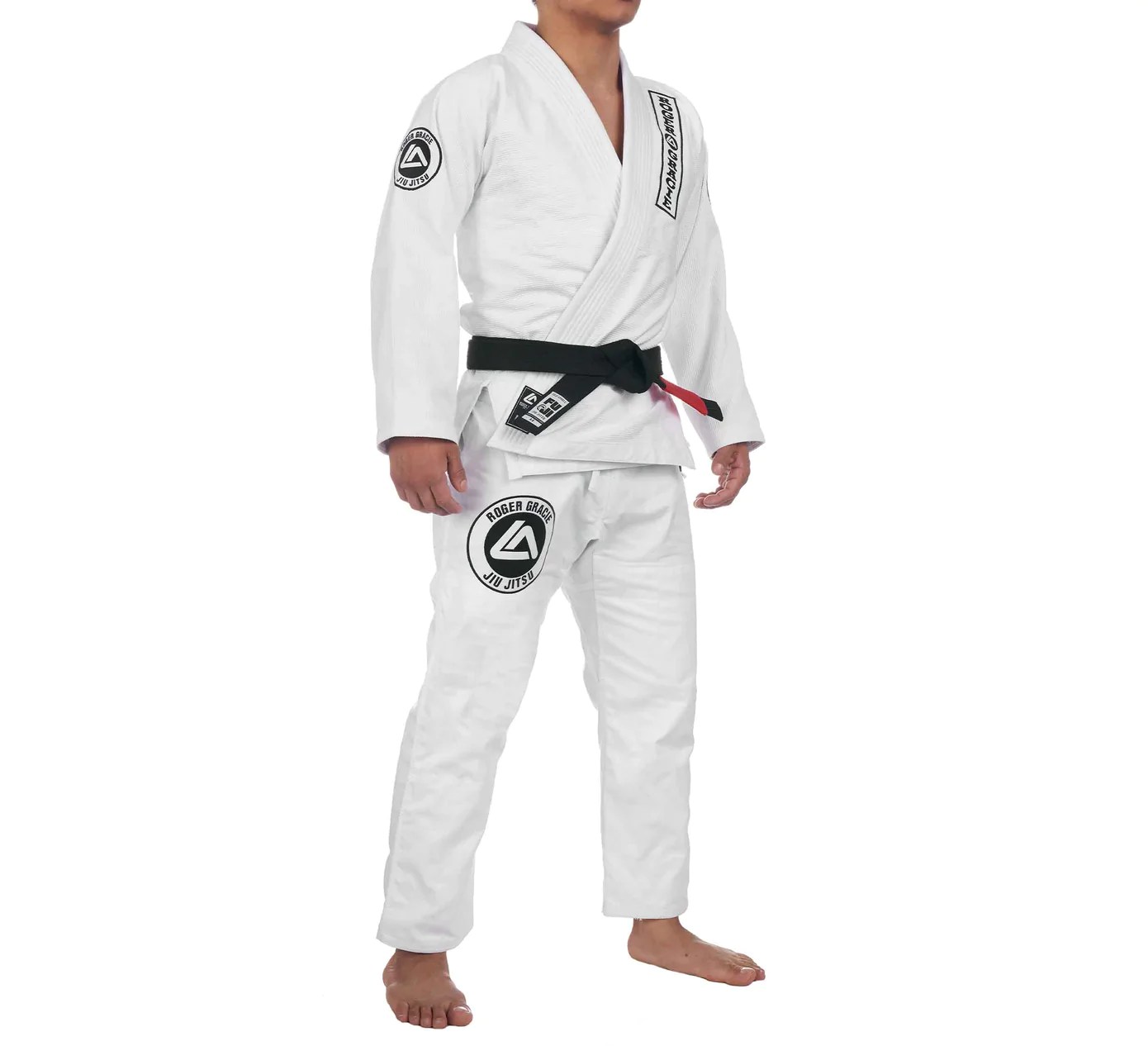 Side view of a Roger Gracie Gi