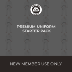 front logo of a premium adults uniform starter pack