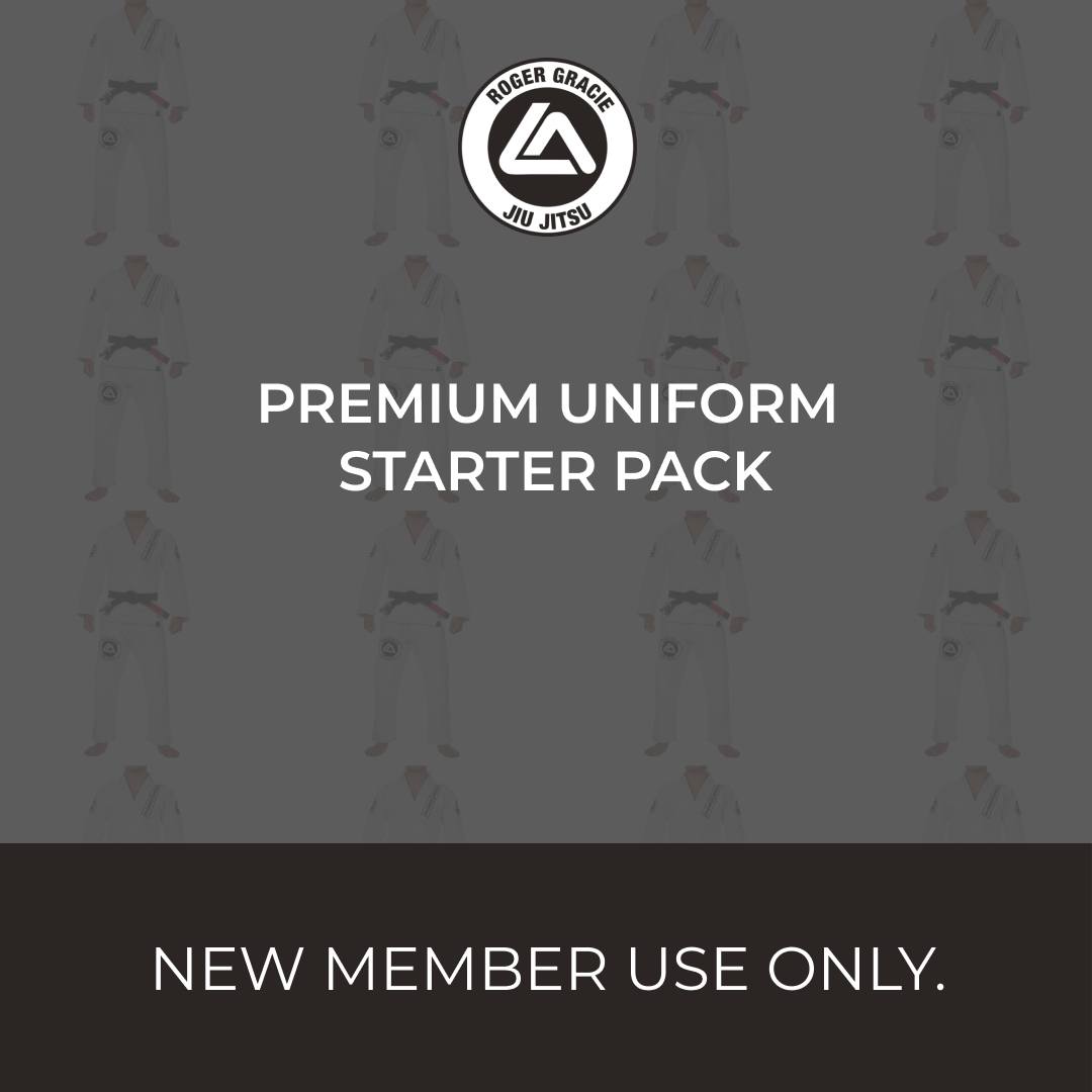 front logo of a premium adults uniform starter pack